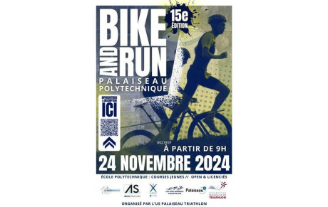 BIKE &amp; RUN PALAISEAU 2024
